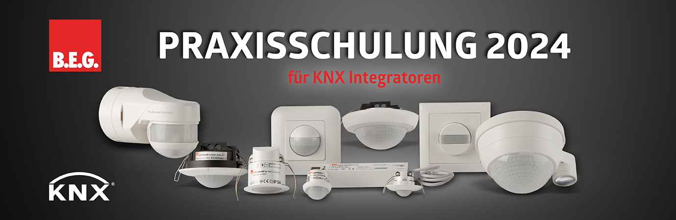 Anmeldung KNX B.E.G. Brück Electronic GmbH